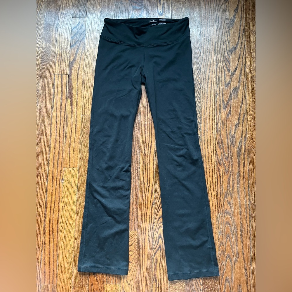 black y2k L.L. Bean lounge pants